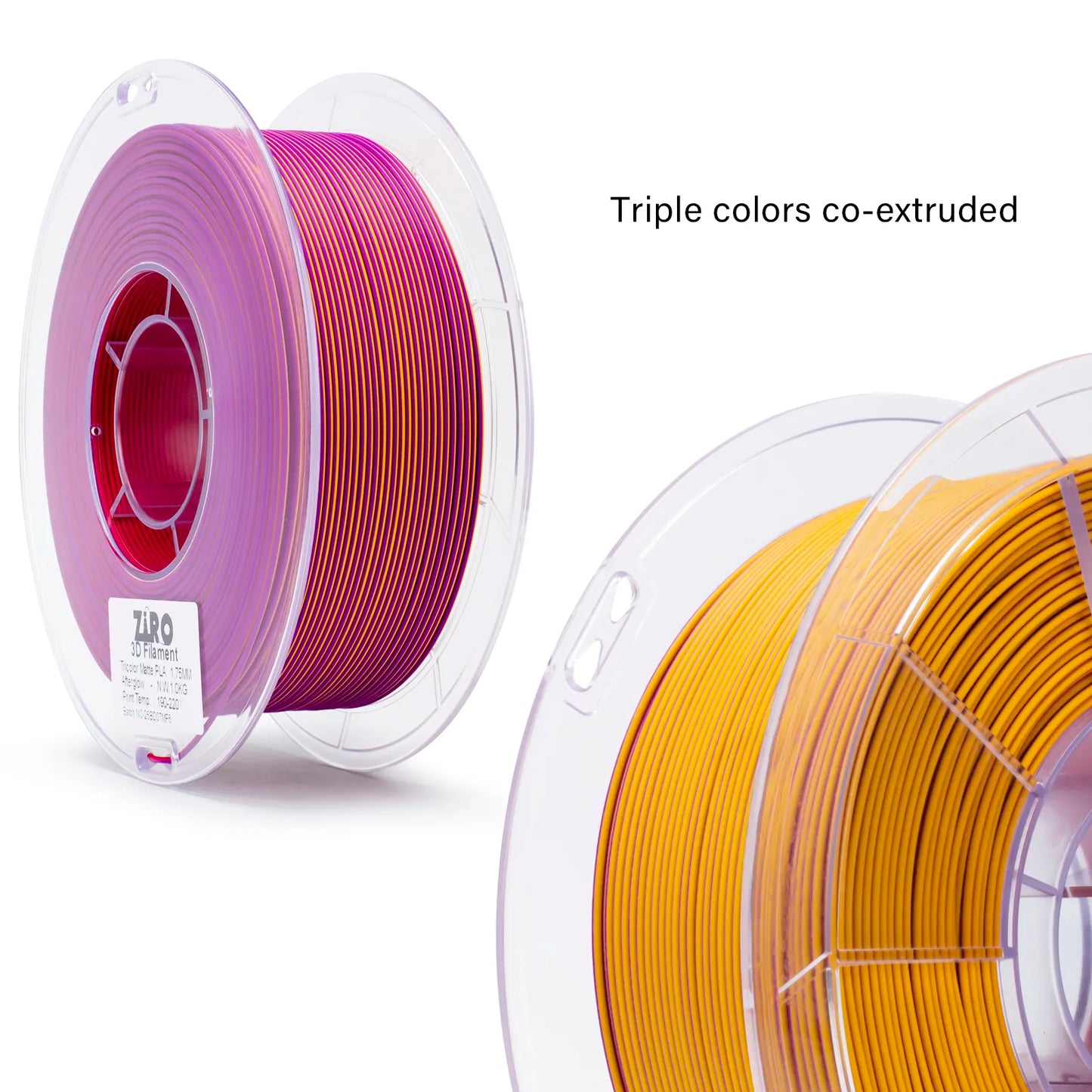 Tri Color PLA Matte - Afterglow