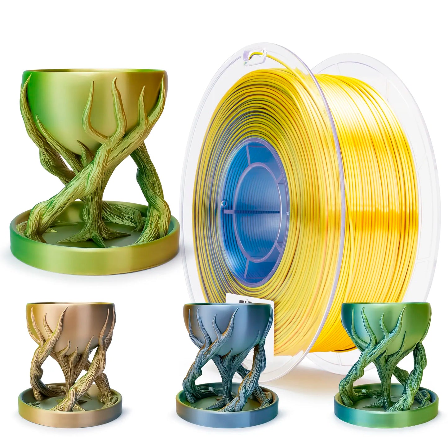 PLA Silk Dual & Tri-Color - Citrus Breeze