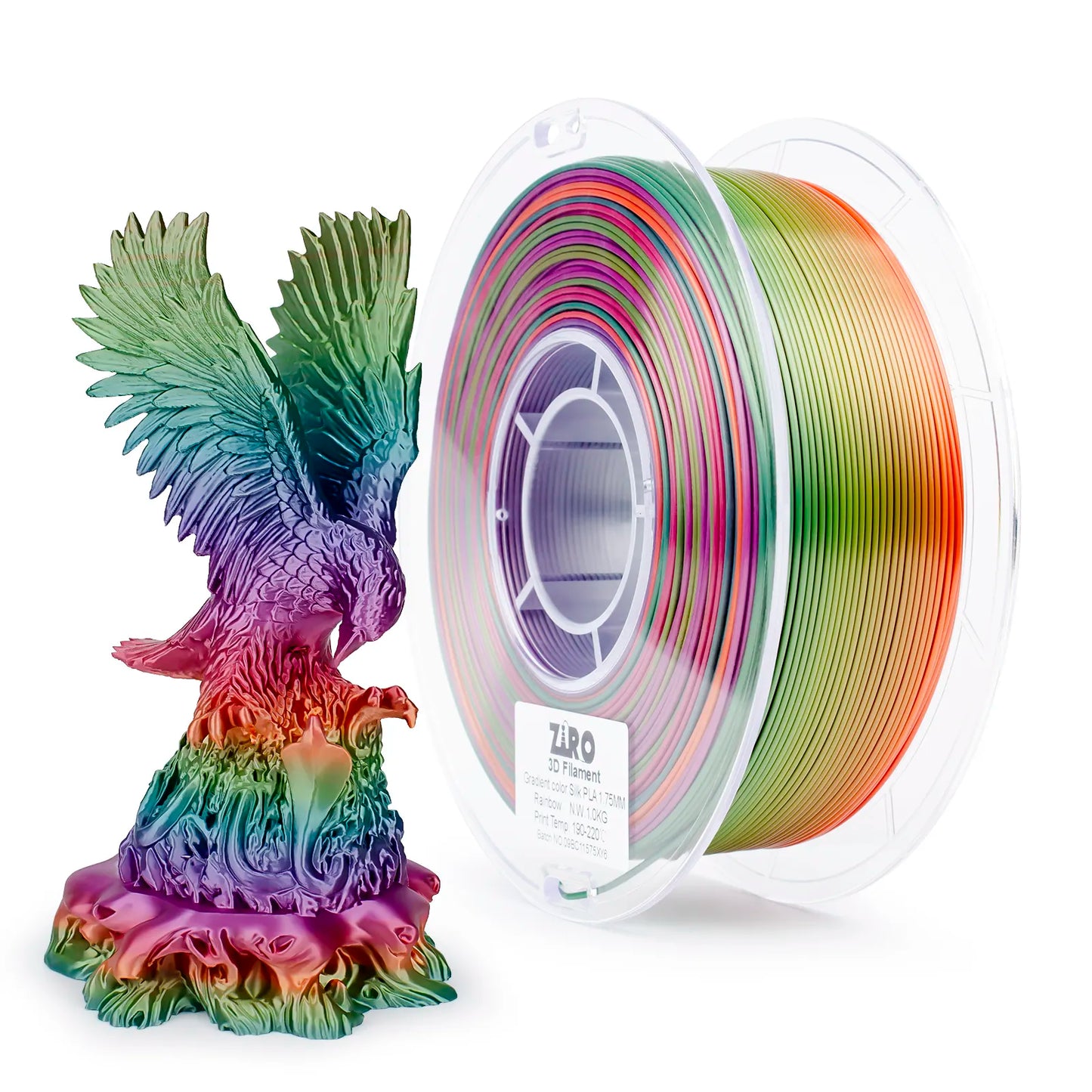 PLA Silk Gradient - Rainbow