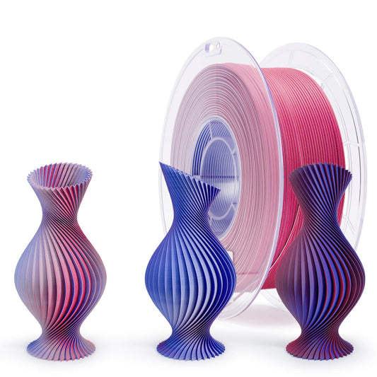 ZIRO Tri Color PLA Matte - Frosted Berry