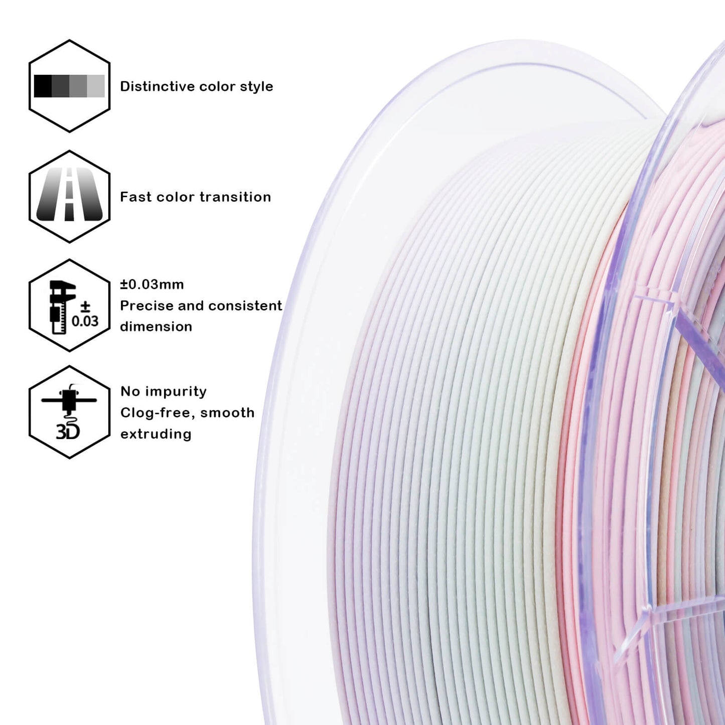 ZIRO Gradient PLA Matte - Morandi
