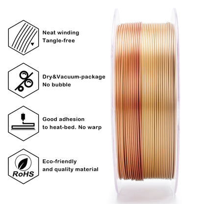 ZIRO PLA Silk Gradient - Ember