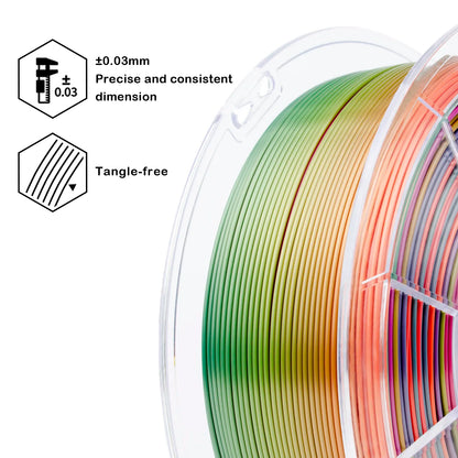 PLA Silk Gradient - Rainbow
