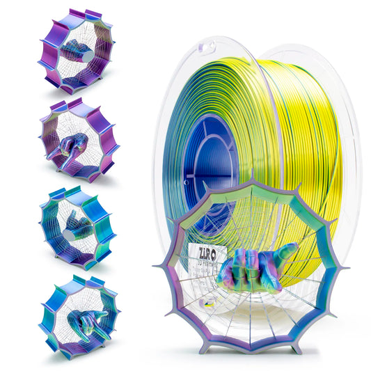 PLA Silk Dual & Tri-Color - Polar sky
