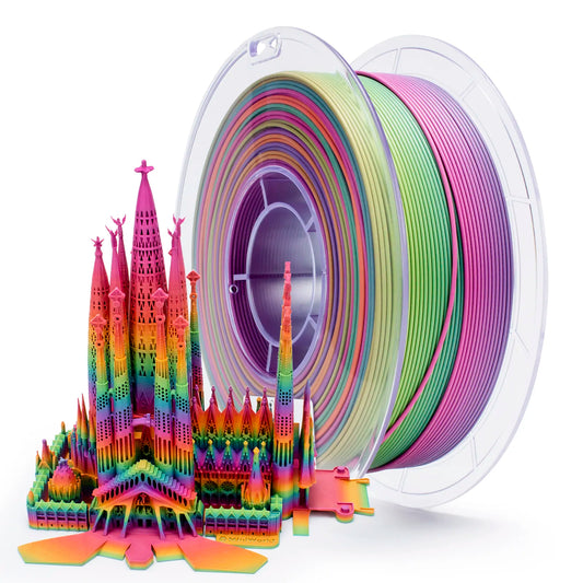 Gradient PLA Matte - Rainbow Blaze