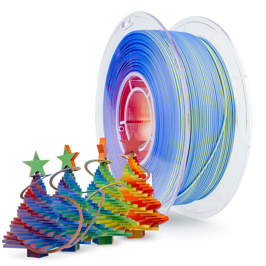 Tri Color PLA Matte - Neon